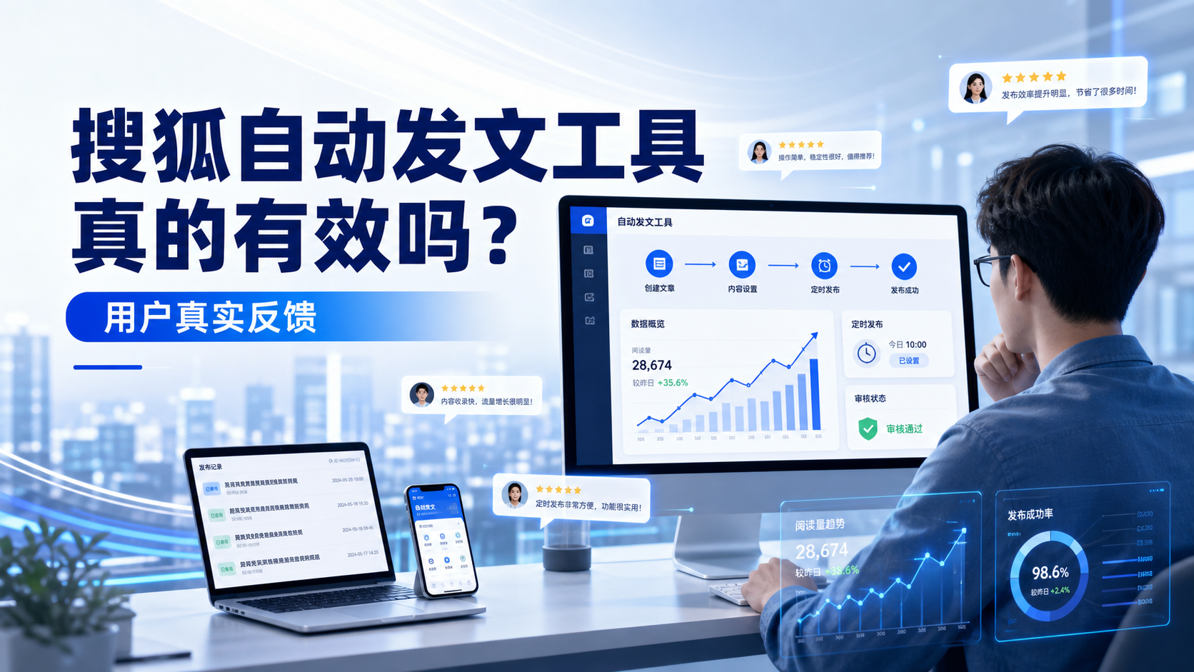 搜狐自动发文工具真的有效吗？晋城用户的真实反馈